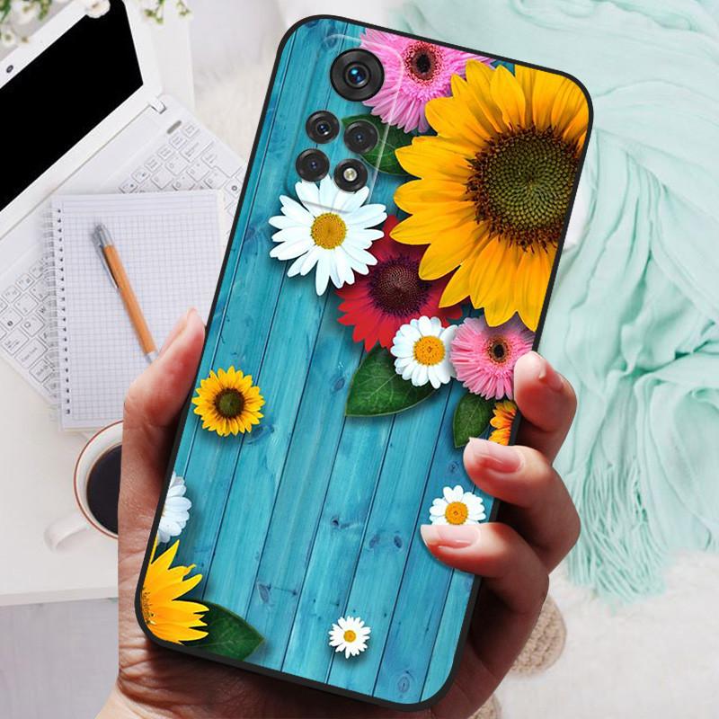 Для Redmi Note 11 Pro 5G 4G Чехол Мягкий ТПУ Силиконовый Бампер Задняя Крышка для Xiaomi Redmi Note11 Pro 11s Чехол для Телефона Мультяшные Фундас