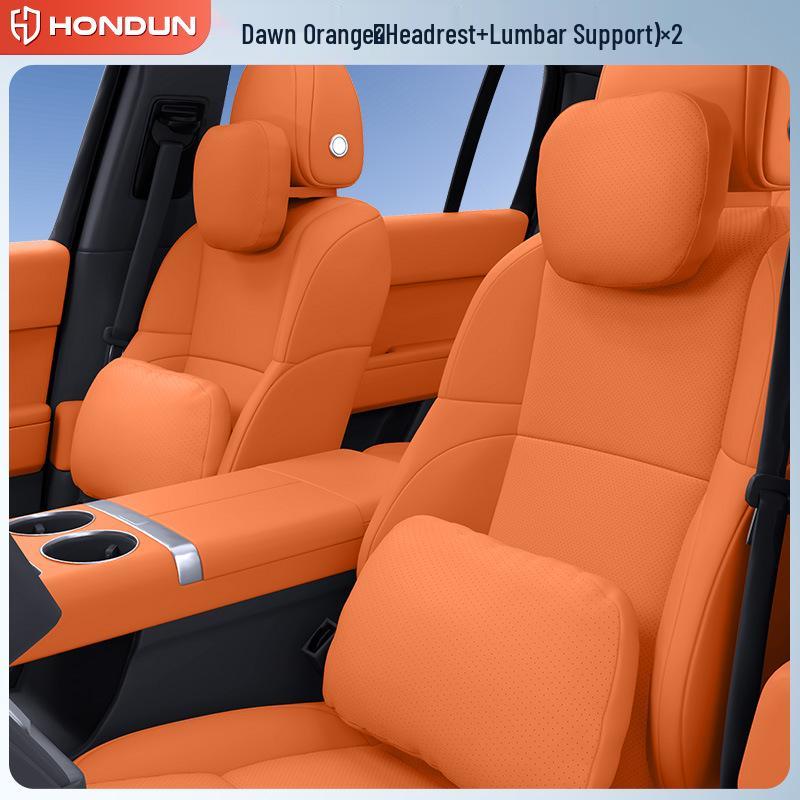Полный комплект для модификации интерьера автомобиля для Lynk & Co 08 EM-P: Подголовник, Поясничная поддержка, Подушка для шеи и Защита талии.