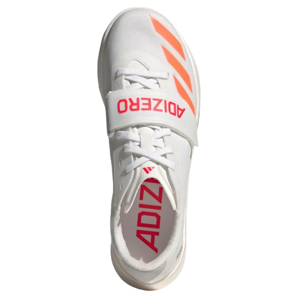 adidas Adizero TJ/PV Удобная посадка Облачно-белые Шиповки Унисекс JQ0802