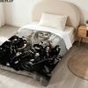1PC Charles Matthewsons Anarchy Patterned Flannel Blanket Suitable For All Seasons For Home Decor Warmth And Comfort Gifts Holiday Present