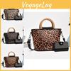 Stylish Leopard Print Large Capacity Tote Bag For Women With Chic Design And Versatile Use