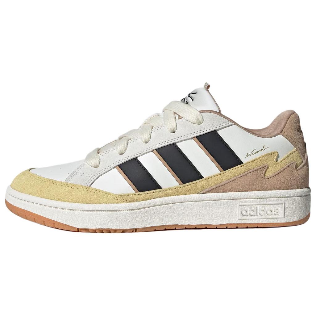 adidas WCARD ADV Износостойкие низкие кеды для скейтборда Унисекс Ярко-белые кроссовки JQ4534