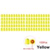 10-100Pcs Tire Valve Caps Plastic Car Tire Stem Dust Covers Universal Valve Caps For Cars Bicycle Trucks Motorcycles Valve Stems 1