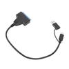 Кабель-адаптер Type C A USB3.1 к SATA Быстрый доступ Поддержка UASP Питание от USB Адаптер USB 3.1 к 2,5-дюймовому SATA жесткому диску