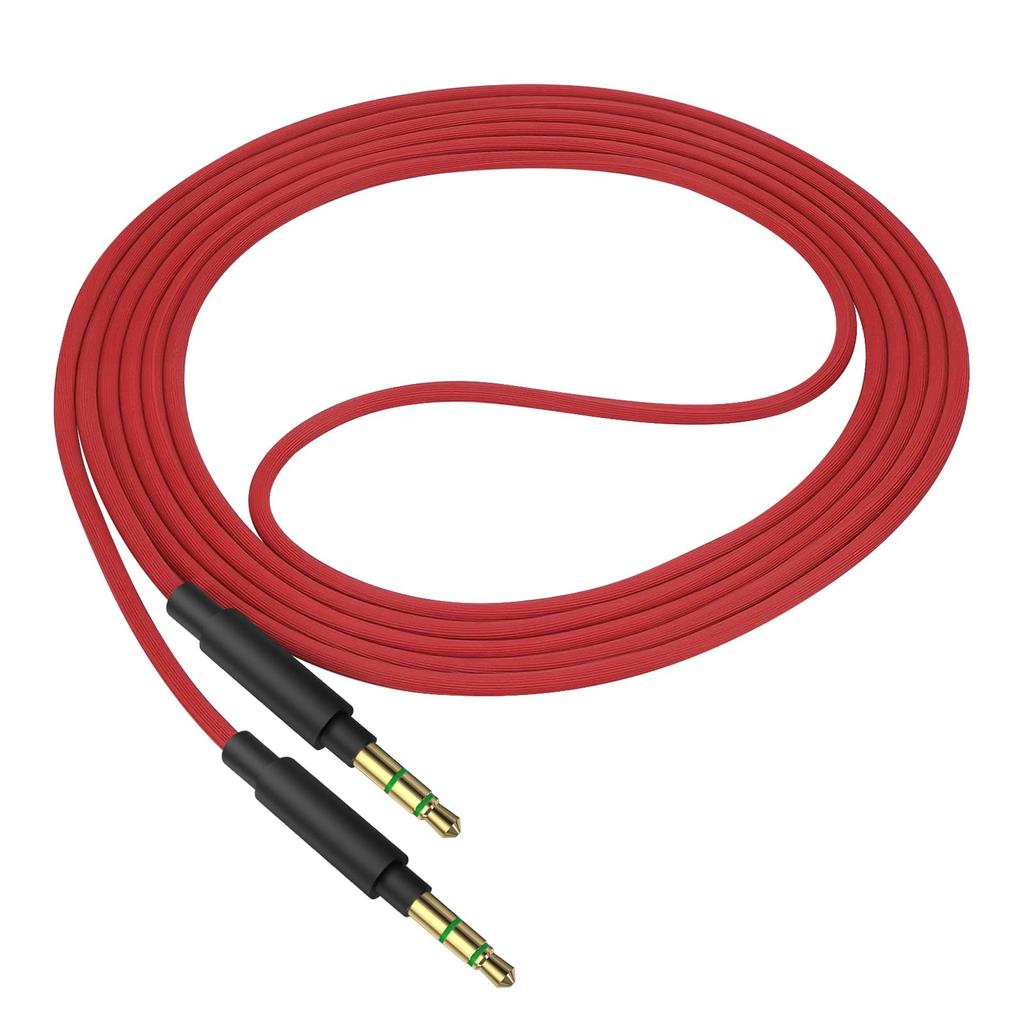Geekria Compatible Audio Cable for Audio-Technica ATH-MSR7, ATH-SR5, ATH-AR3BT, ATH-M20xBT, ATH-M50xBT2, and Pioneer SEMS7BT Headphones, 1.2m, 3.5mm