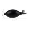 Pressure Monitor Air Pump With Air Release Valve For Air Neck Traction Inflation Pump Latex Bulb