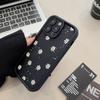 Силиконовый чехол для телефона с цветком ромашки для iPhone 17 Air 16 e 15 14 13 12 11 Pro Max Plus Mini SE Ударопрочный Конфетный Мягкий Бампер