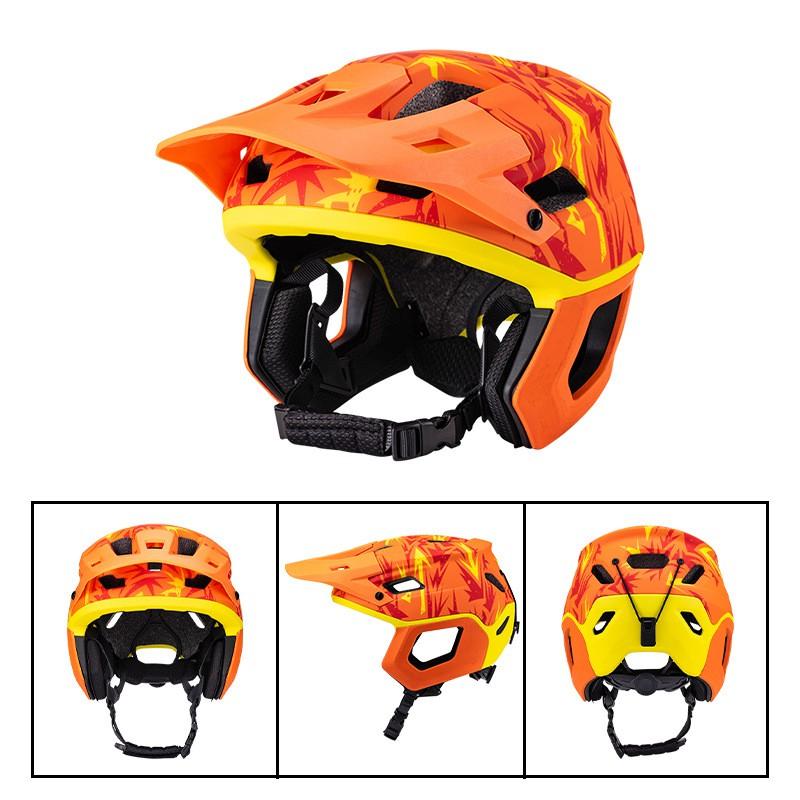 Adult Mountain Bike Downhill Racing Helmet Half Shell Cycling Safety Gear MTB Trail Riding
