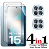 For Redmi Note 15 Pro Glass For Redmi Note 15 Pro 4G 5G Tempered Glass 2.5D Full Cover Screen Protector For Note 15 Pro Film