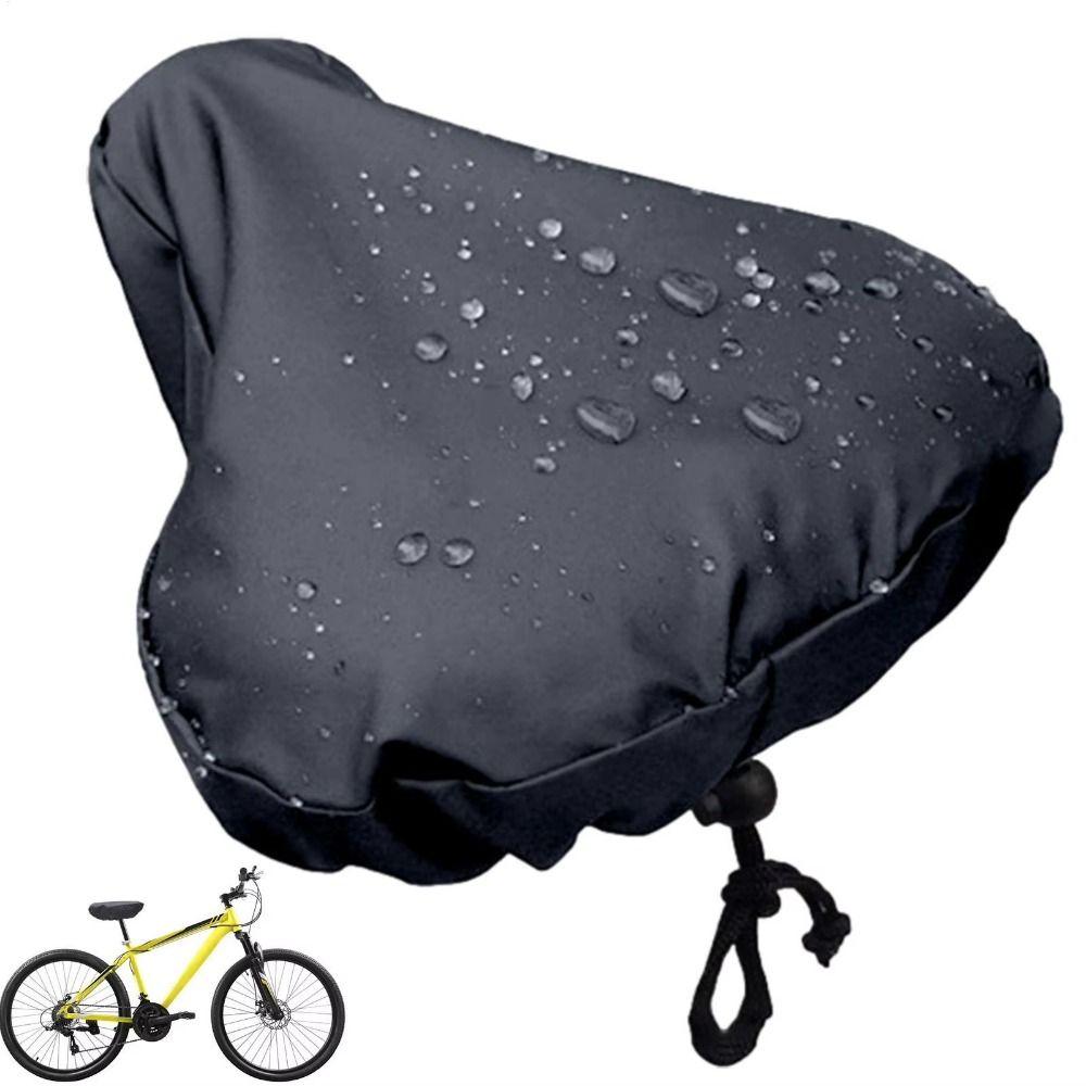Washable Bicycle Saddle Rain Cover Dust-proof Bicycle Seat Cushion Bicycle Accessories