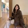 Winter new imitation fox fur coat high-end small fragrance thickened fur coat
