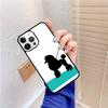 Жизнь Лучше С Силуэтом Пуделя Чехол для Телефона Для iPhone 17 Air 16 15 14 Plus apple 16 11 12 13 Pro Max coque