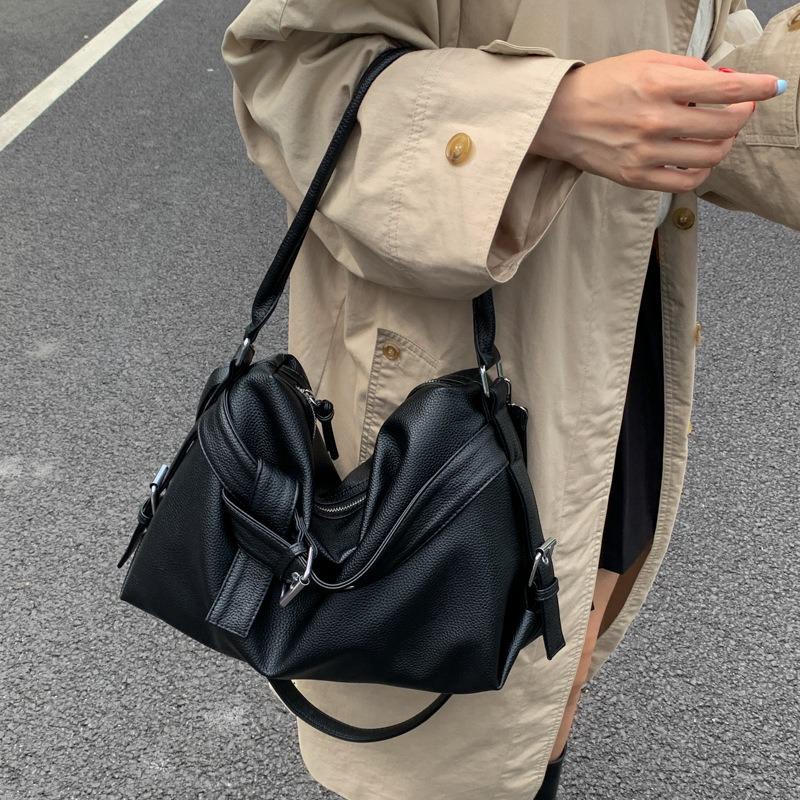 Сумка-тоут женская большой вместимости плиссированная ленивая сумка подмышку Spice girl локомотивная сумка через плечо женская повседневная модная женская сумка