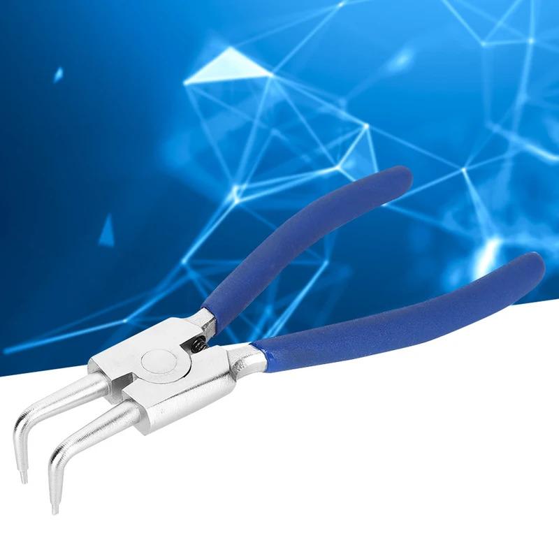 High Strength Snap Ring Pliers Set with Reset Spring Dip Coated Handles for Industrial Use Snap Ring Tool
