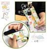 Anti-knock Flower Phone Case For Oukitel C22 Ring Back Cover Dirt-resistant Fashion Design Silicone Wrist Strap Lanyard