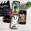 Чехол-обложка премиум-класса Bad Bunny для iPhone 16 15 14 13 Pro Max Plus Mini