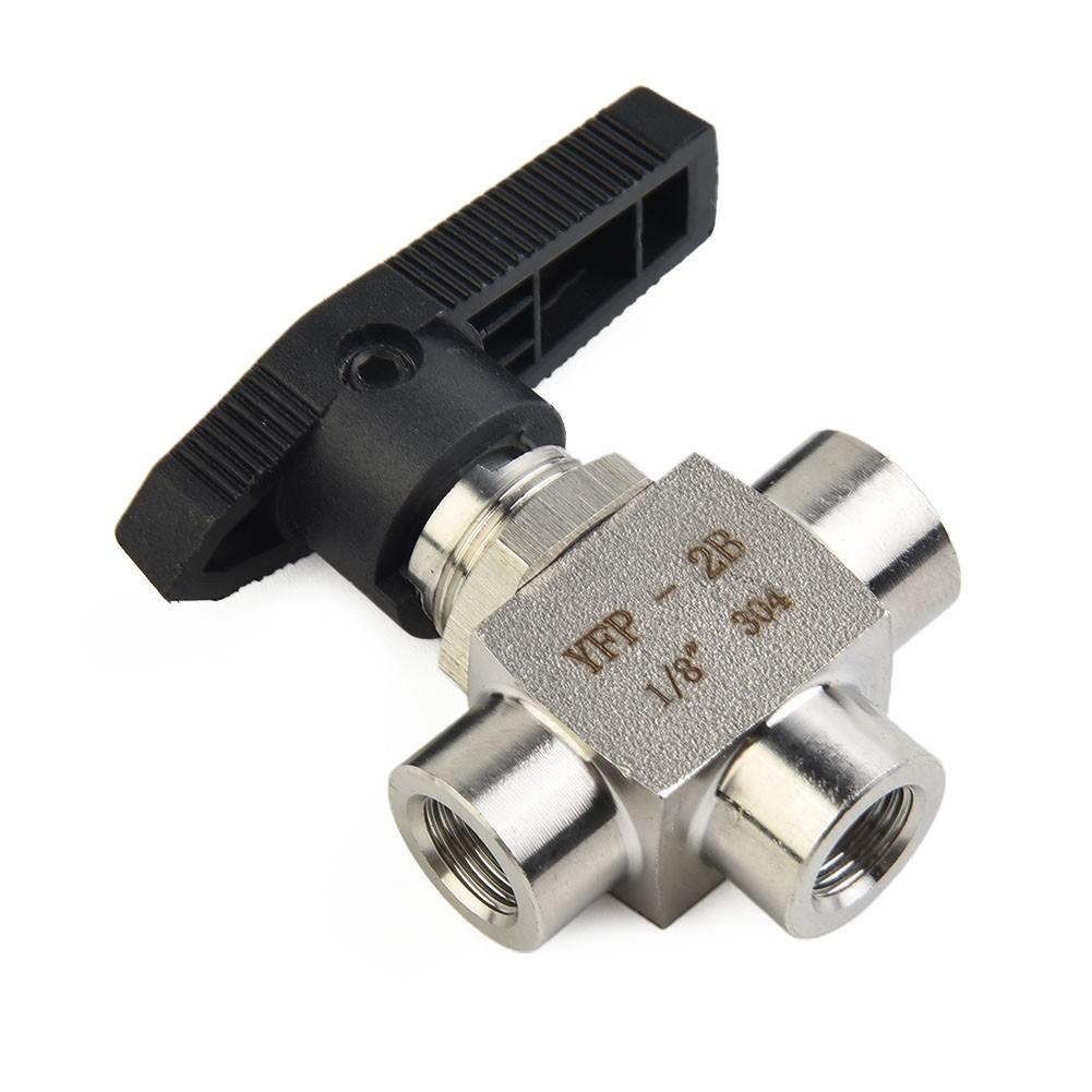 Шаровой кран из нержавеющей стали 304 G1/2 G1/4 Высокое давление