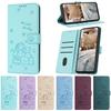 Кожаный чехол для Huawei Honor 400 200 90 Pro 400 90 200 Lite 200 90 400 Смарт-чехол 3D Кошелек с кошкой Флип Задняя крышка Чехол Слот для карты