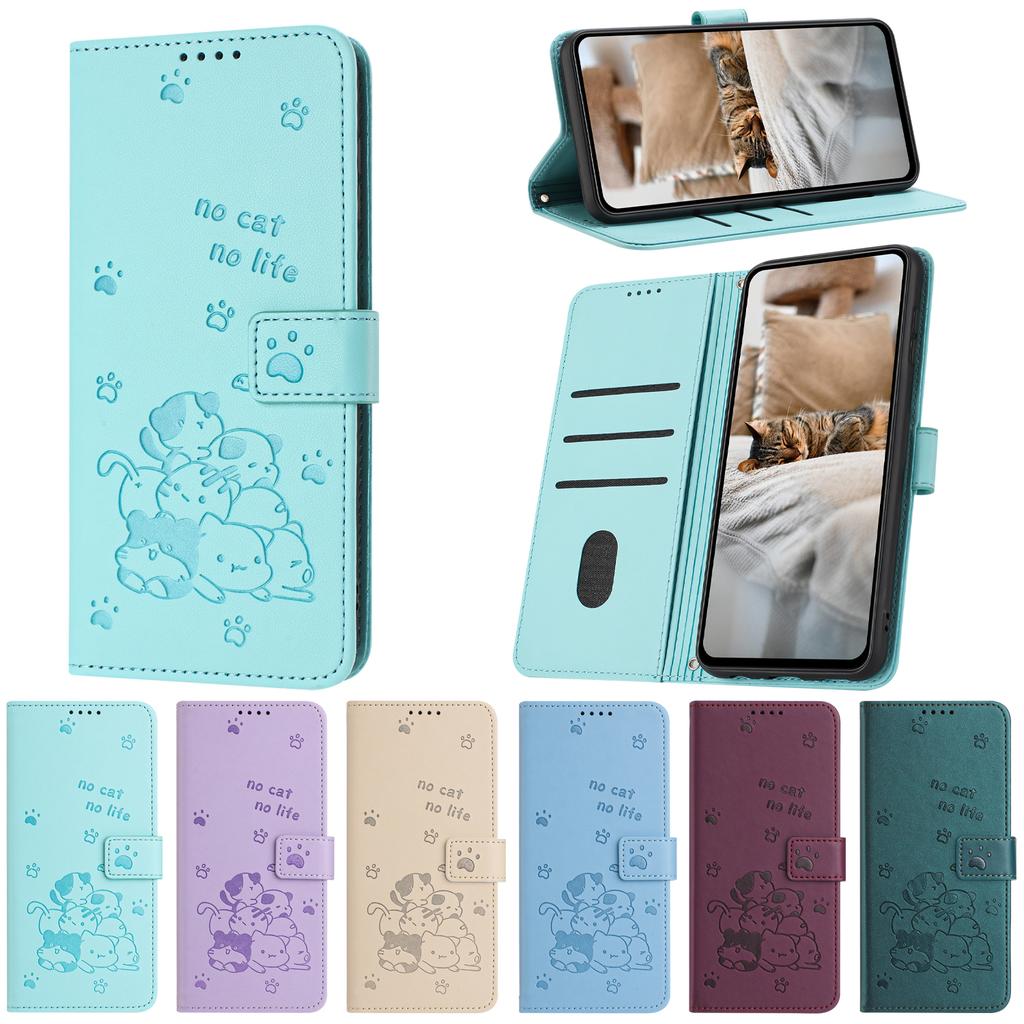 Кожаный чехол для Huawei Honor 400 200 90 Pro 400 90 200 Lite 200 90 400 Смарт-чехол 3D Кошелек с кошкой Флип Задняя крышка Чехол Слот для карты