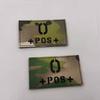 Tactical Blood Type Patch - Laser Cut Camouflage Armband with Hook and Loop