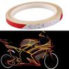 Светоотражающая наклейка для велосипеда, наклейка на колесо мотоцикла, наклейка на тело, защитная лента для ночной езды