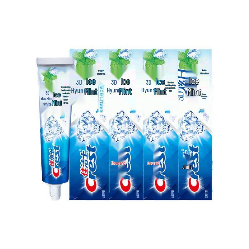 Crest 3D White Arctic Fresh Mint Toothpaste 4-Pack