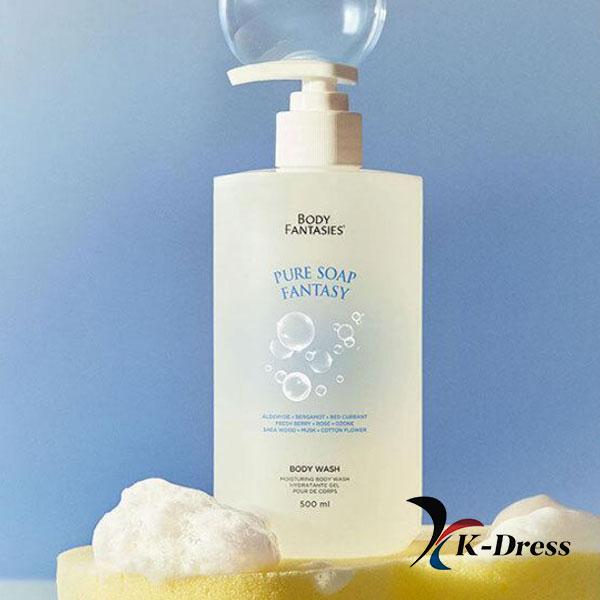 Body Fantasy Moisturizing Body Wash 500ml 4 Types