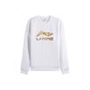 Li-Ning Пуловер с круглым вырезом Модный спортивный стиль Удобный Универсальный Простой Энергичный Свитшот Мужской свитшот AWDVH37-8