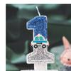 Автомобиль Ручная Работа Торт Свеча на День Рождения Украшение, Креативные Цифровые Свечи для Торта на День Рождения, Упаковка для Вечеринки Интернет-Знаменитости