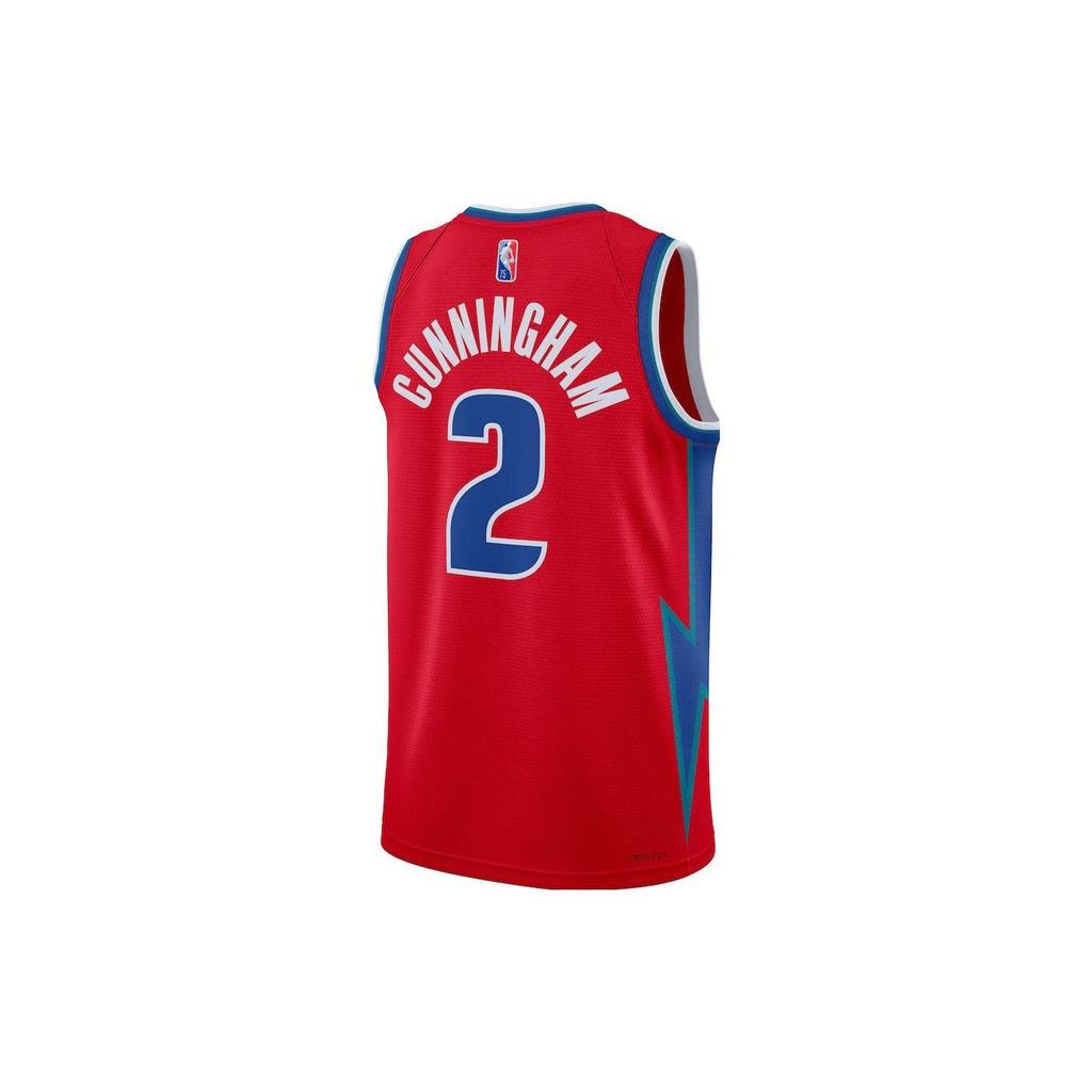 Nike x NBA Detroit Pistons Jerseys 'Cade Cunningham 2' Men's DB4026-659