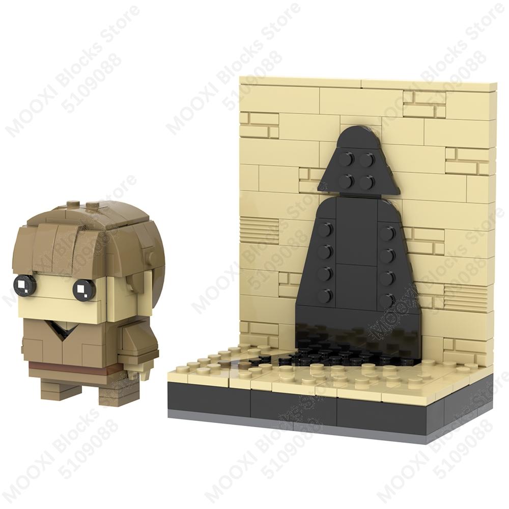 MOOXI MOC Звездные Войны Фильм Робот Солдат Истребитель Танк Оружие Модели Сцены Битвы Кирпичики Строительные Блоки Фигурки Игрушки Детские Подарки