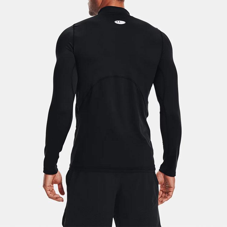 Under Armour Футболка с длинным рукавом ColdGear Infrared Mock, мужская, черная 1366066-001