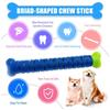 Pet Teeth Grinding Rod Detachable Dog Simulation Bone Shape Toy Cat and Dog Bite Training Teeth Cleaning Interactive Bite Resistant Pet Supplies