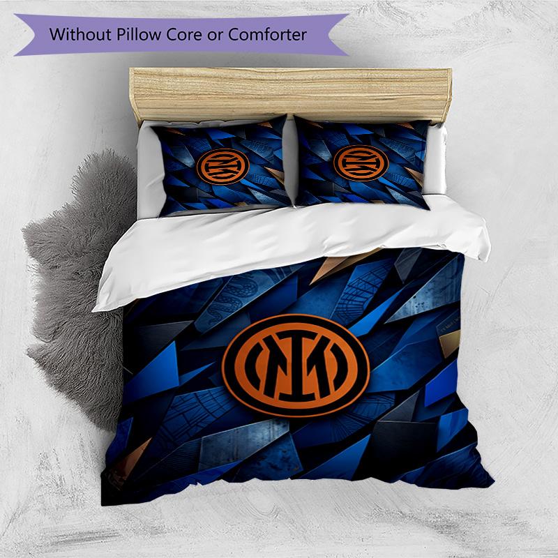 Borussia Dortmund Pattern Printed 3PCS Bedding Set Soft Skin-Friendly Washable Duvet Cover & Pillowcases Set All Season Bedroom