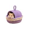 Scratch Resistant Weave Hamster Nest Wear Resistant Hamster Cage Guinea Pig Tunnel  Rest Shelter