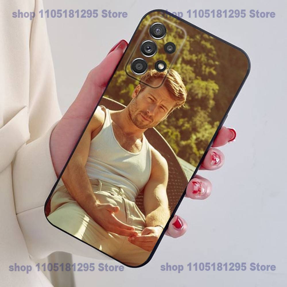 Чехол для телефона G-Glen P-Powell для Samsung S24,21,22,23,30,Ultra,20,Plus,Note,10,9, Черный мягкий силиконовый чехол