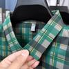 Летняя мужская рубашка с коротким рукавом Business Casual Топ Устойчивая к складкам