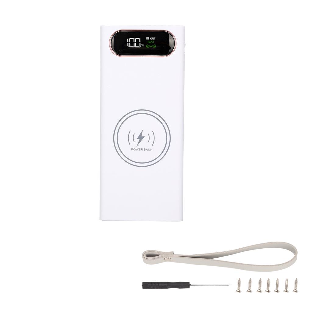 L16 DIY Power Bank 18650 аккумуляторный блок быстрая зарядка 22,5 Вт и 15 Вт беспроводная зарядка Power Bank 2 USB