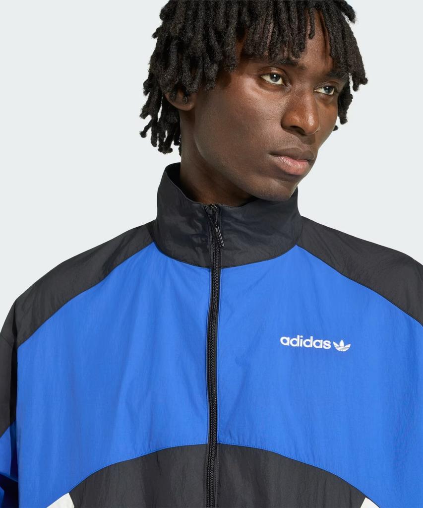 adidas Спортивная кофта Munich 93 - Черная:Королевский синий / Kr7281