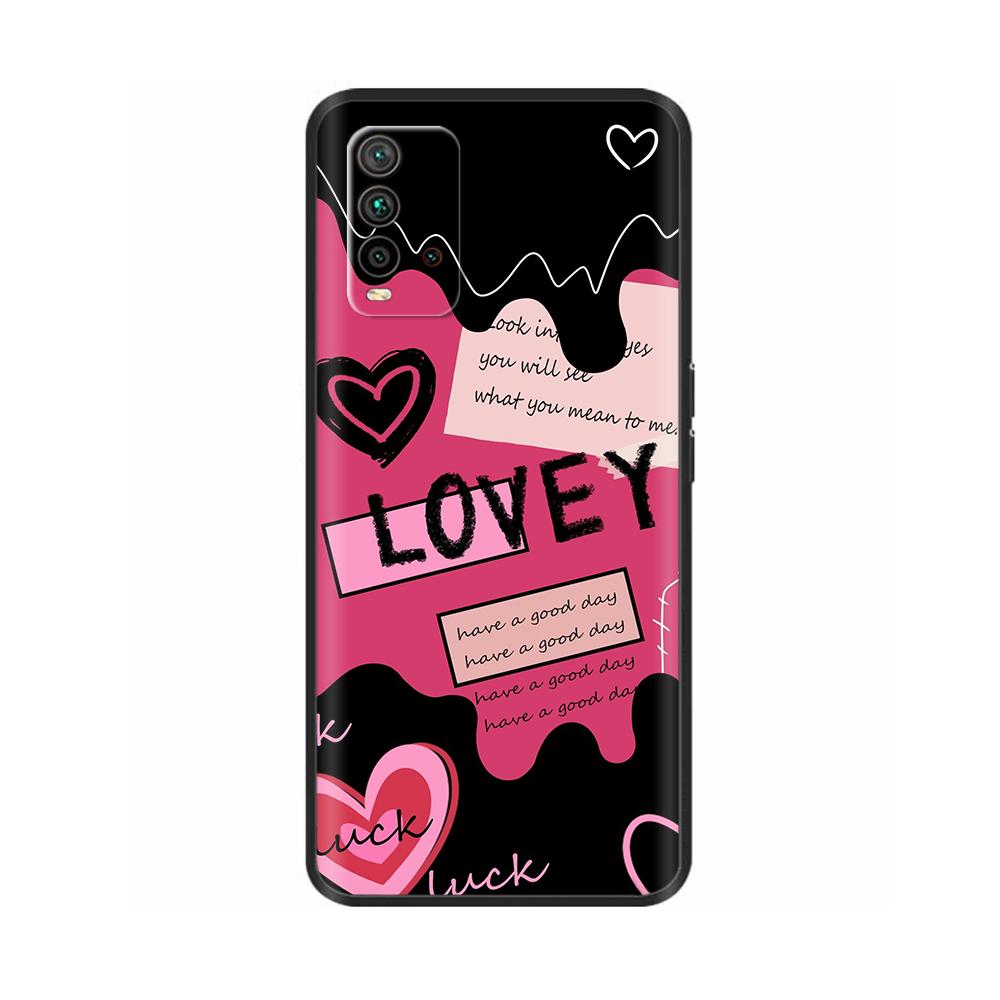 Чехол для Redmi 9T Цветы Мягкий Чехол для Телефона Задняя Крышка Для Xiaomi Redmi 9T 9 T Redmi9T Чехлы Тонкий Силиконовый Коке Защита от Падения Фундас