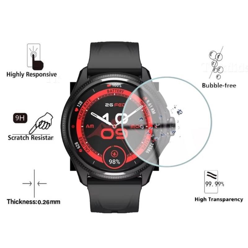 Premium Tempered Glass Film for TicWatch Atlas Pro 5 Enduro Smartwatch Screen Anti-scratch Protector