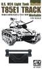AFV Club 1/35 Легкий танк M24 Подвижные гусеницы T85E1