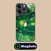 Аниме Милый S-Тоторо Чехол для Телефона для iPhone 16 15 14 13 12 11 Pro Max Plus Mini MagSafe Стекло Цветная Печать Красивый Смартфон