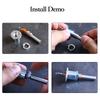 Adjustable Shank Countersink Drill Bit Wear Resistant Chamfer Tool  Screw Chamfer