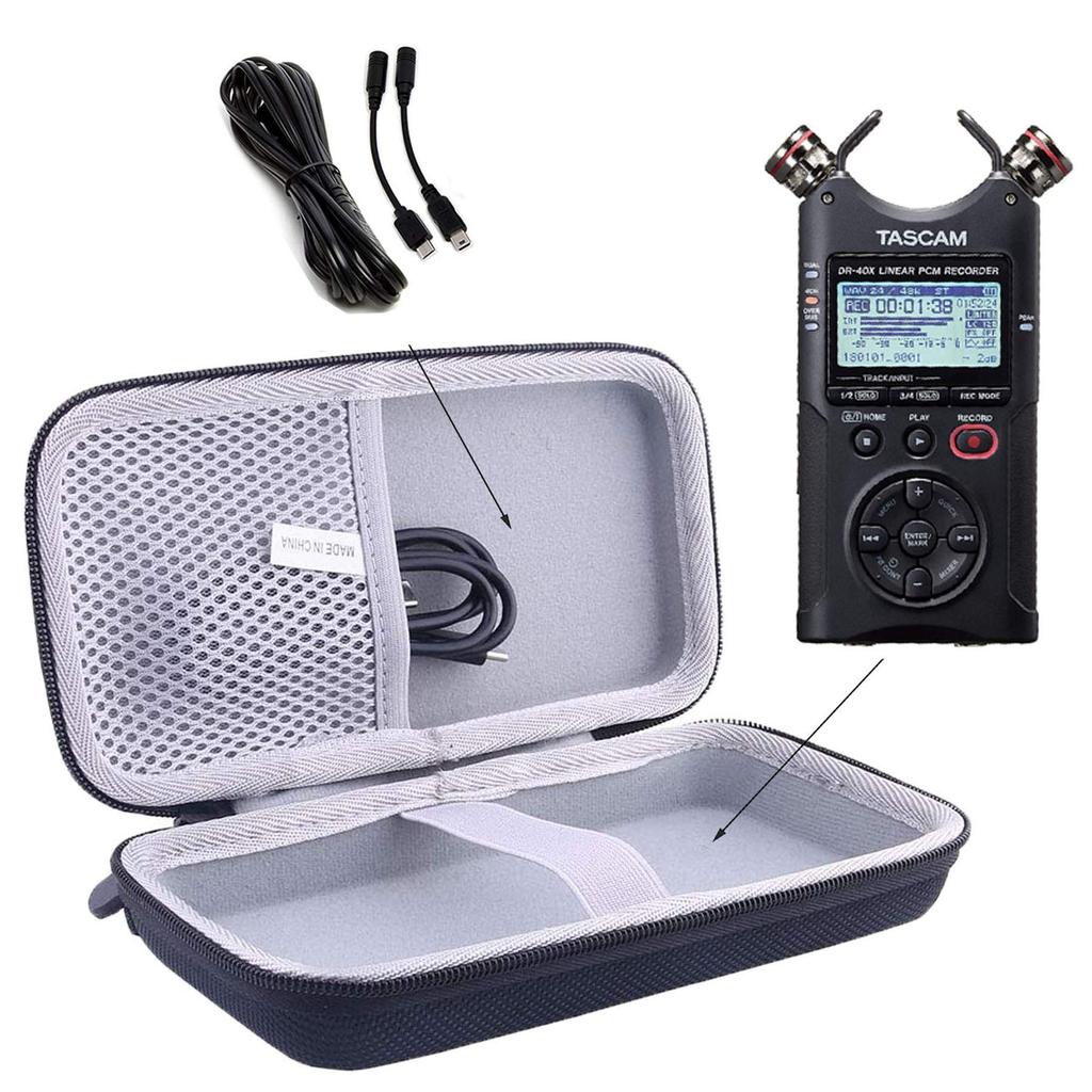 TASCAM Protective Case DR-40X Black