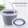 Portable Retractable Folding Bucket for Travel, Outdoor, Car Wash, and Fishing