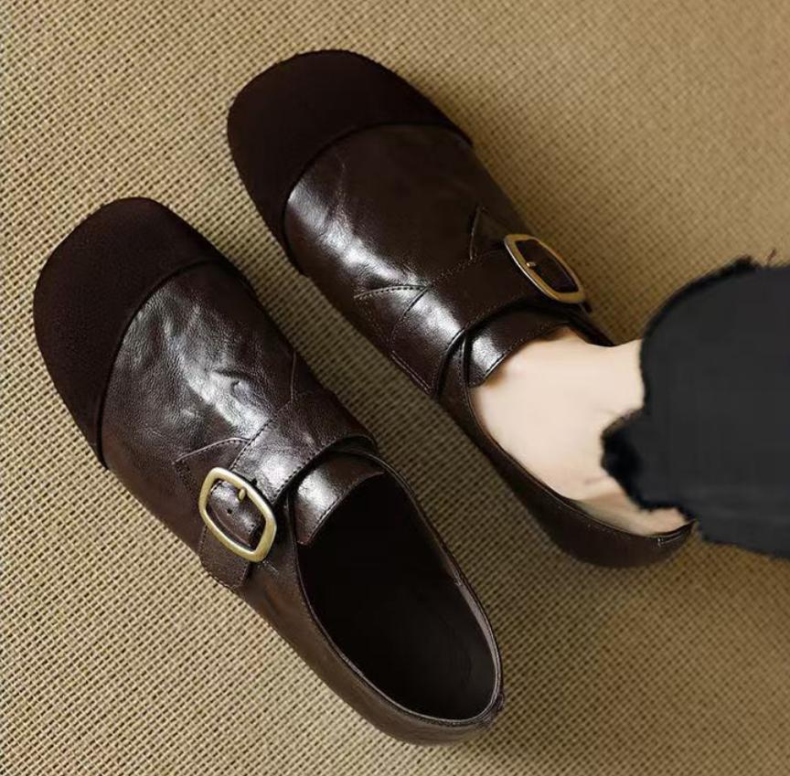 Роскошные женские туфли Мэри Джейн Женские Новые туфли лолиты Женские Квадратный носок На плоской подошве Кожаные Женские балетки таби мокасины женские