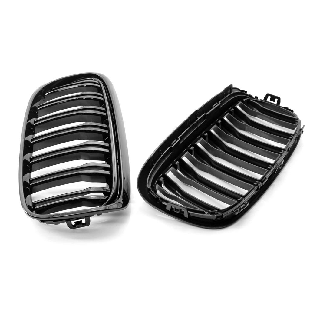 Сетка на переднюю решетку F45, черная замена для BMW 2 серии 5seat Active Tourer и 7seat F46 Gran