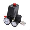 Air Compressor Pressure Switch with Display Gauge 90-120 PSI Connector