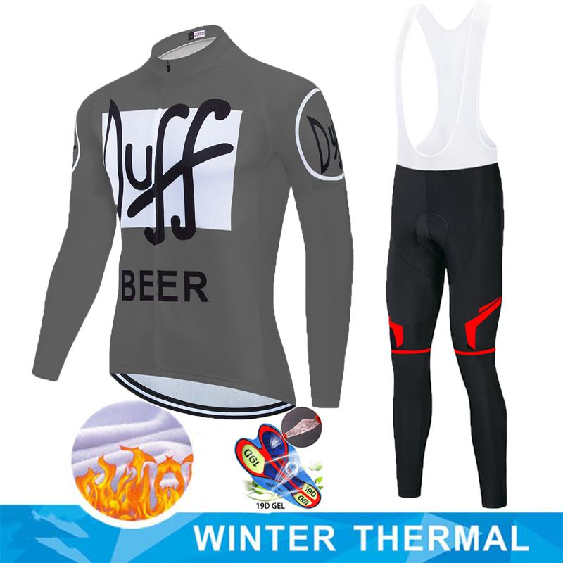 Мужской велосипедный костюм Mtb DUFF Beer Велосипедная одежда Джерси с лазерной резкой Комплект с лямками Tricuta Костюм из куртки и штанов Мужская одежда Гелевая форма